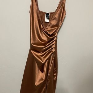 Champagne colored dress